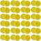 40PCS Artificial Yellow Lemons – Lifelike Plastic Faux Fruit Slices for Kitchen Décor, Party Decorations, Vase Fillers, Photography Props, and DIY Arrangements